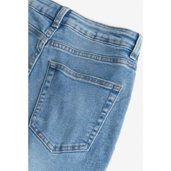 H&M Skinny High Jeans Light Wash Denim size 8 - Picture 5 of 8